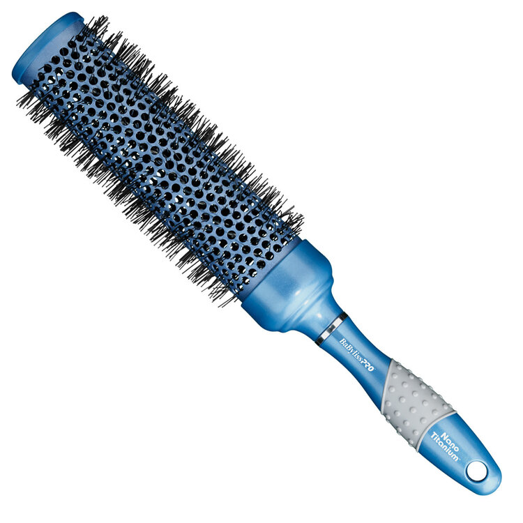 BABYLISSPRO Brosse Nano Titane - Poils de Nylon - 44 mm - BABNTMBTR3