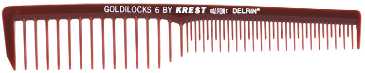 KREST Peigne | Peigne de Finition avec Dents Espacées - Finition Précise - GOLDI-6C