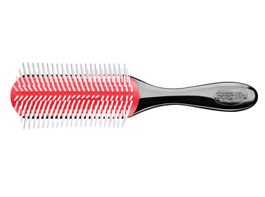 DENMAN Grande Brosse 9 Rangées Manche Vernis
