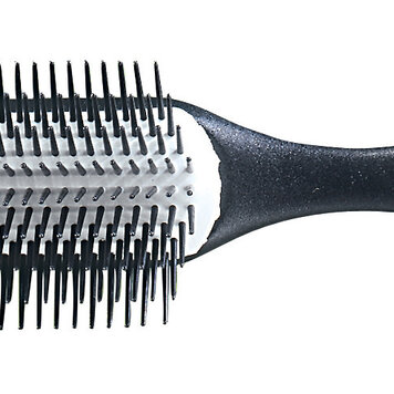 DENMAN Large 9-Row Brush Textured Handle - D-4NC