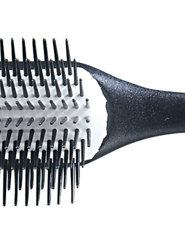 DENMAN Large 9-Row Brush Textured Handle