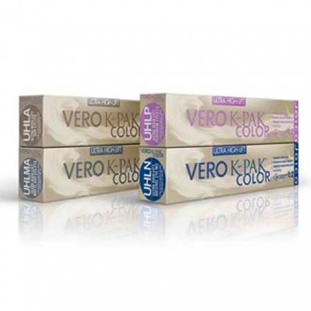 VERO K-PAK COLOR Ultra Haut Éclaicissement Colorant Crème Permanent 74ml