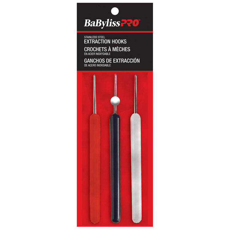 BABYLISSPRO Pack of 3 Extraction Hooks - BES3HUCC