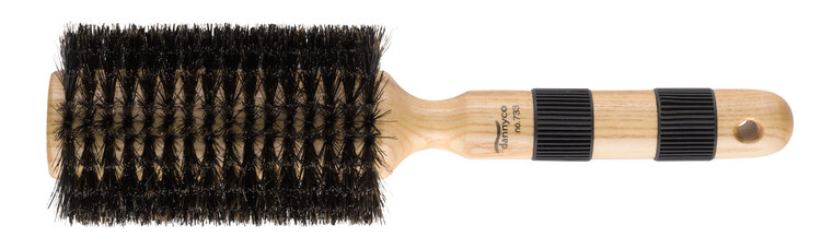 DANNYCO Brosse | Brosse avec Manche en Bois de Chêne - Qualité Professionnelle