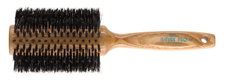 DANNYCO Brosse | Brosse en Poils de Sanglier - Naturelle et Efficace