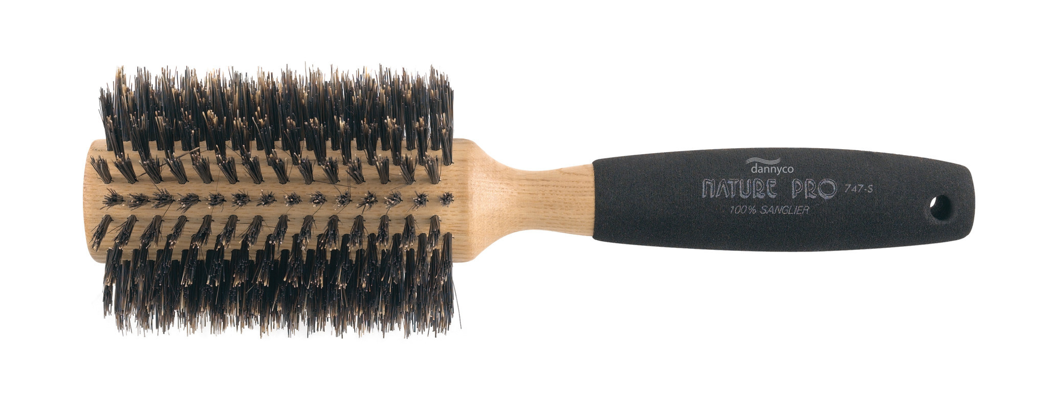 Brush with Natural Boar - Sponge handle