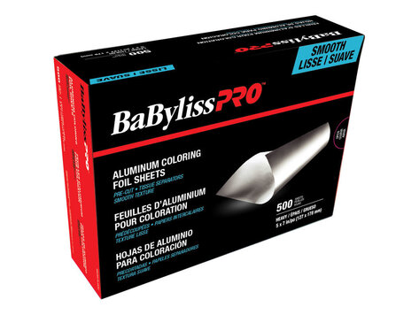 BABYLISSPRO Feuilles  de Papier D'aluminium Épais Prédécoupées