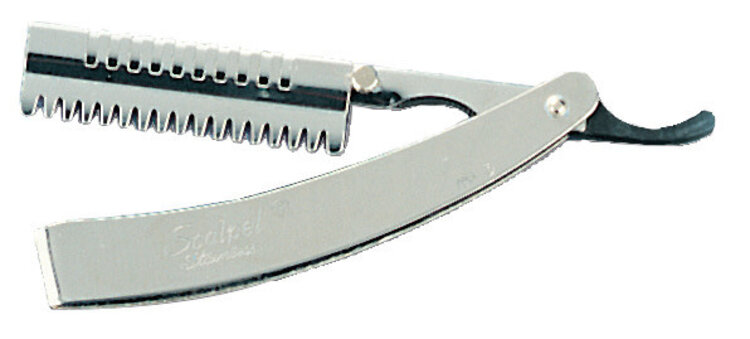 DANNYCO Stainless Steel Flat Handle Razor - 3C