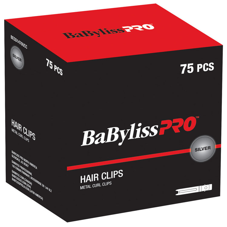 BABYLISSPRO Pinces Métalliques de Type  ALMAR - BESD1470UCC