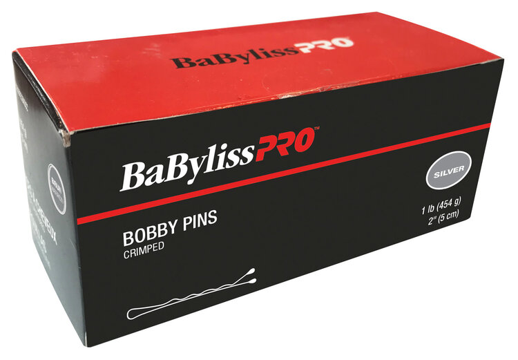 BABYLISSPRO Crimped Bobby Pins 2" 1LB/Box