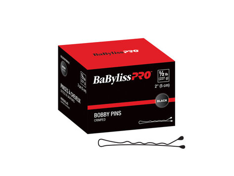 BABYLISSPRO Crimped Bobby Pins 2" 1/2LB-Box