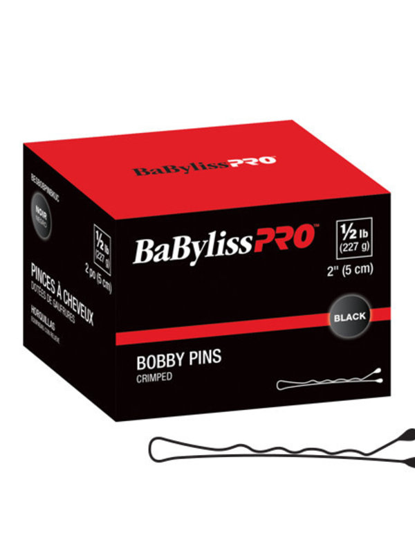BABYLISSPRO Crimped Bobby Pins 2" 1/2LB-Box