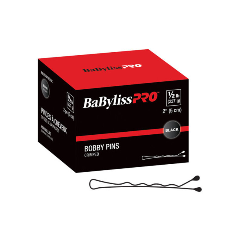 BABYLISSPRO Crimped Bobby Pins 2" 1/2LB-Box