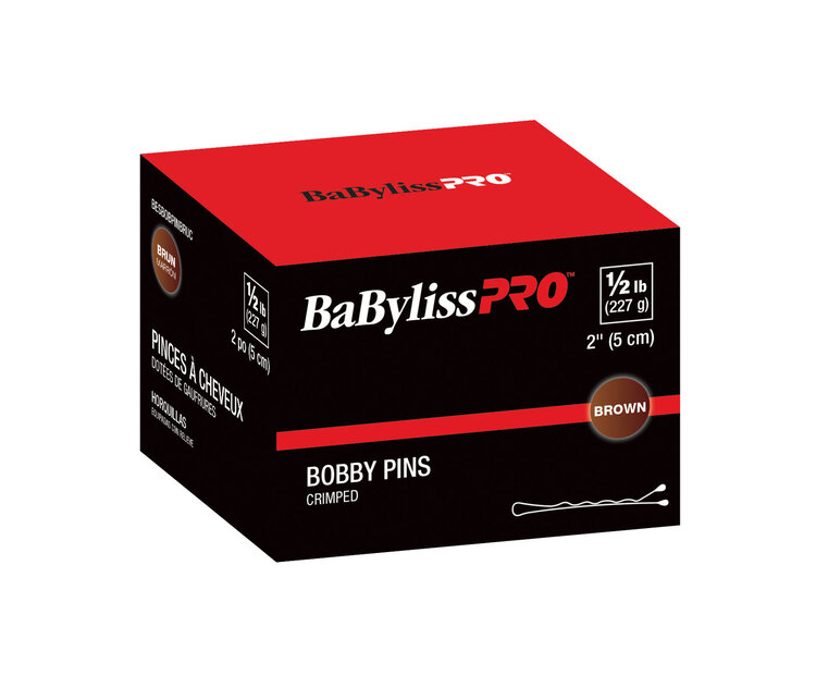 BABYLISSPRO Crimped Bobby Pins 2" 1/2LB-Box