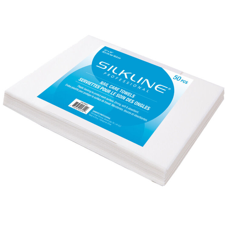 SILKLINE Serviettes Soin des Ongles - SLNLTOWELC