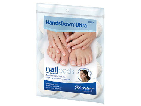Nail & Cosmetic Pads with Tabs