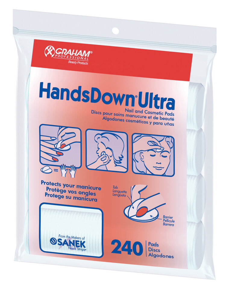 Nail & Cosmetic Pads with Tabs