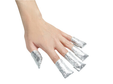 GRAHAM BEAUTY Enveloppe Aluminium pour enlever le vernis / 100 Boîte