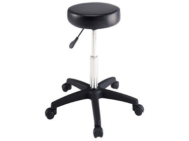 BABYLISSPRO Black Round Seat Stool