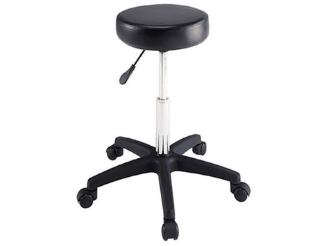 BABYLISSPRO Tabouret Noir à Siège Rond