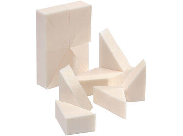 SILKLINE Foam Make up Wedges 96 per Bag