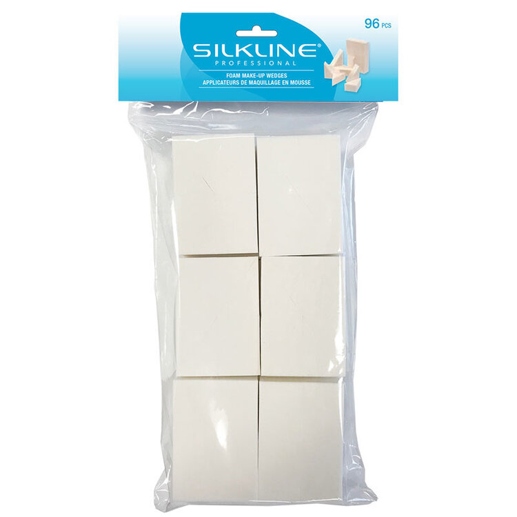 SILKLINE Applicateur Maquillage en Mousse 96 par Sac - SL96WEDGEC
