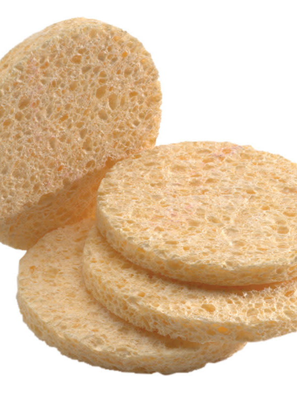 SILKLINE Natural Cellulose Sponges 12 per Bag