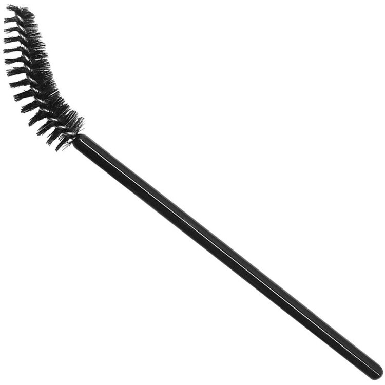 SILKLINE Applicateur Courbés Mascara 3.8'' / 25 par Boîte - SLMASCURAPPC
