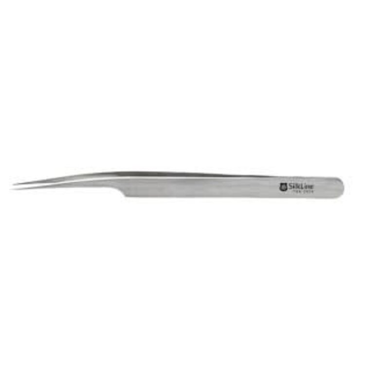 SILKLINE ***SILKLINE | Pince de Précision Courbée Pour Rallonges de Cils - TSE2024NC