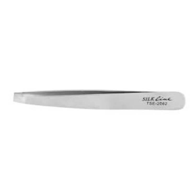 SILKLINE Straight Edge Tweezers - TSE2062NC