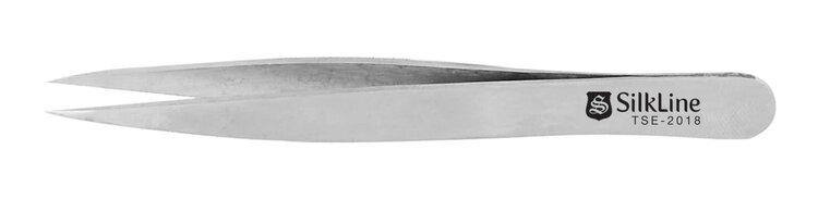 SILKLINE Pointed Tip Tweezers - TSE2018NC