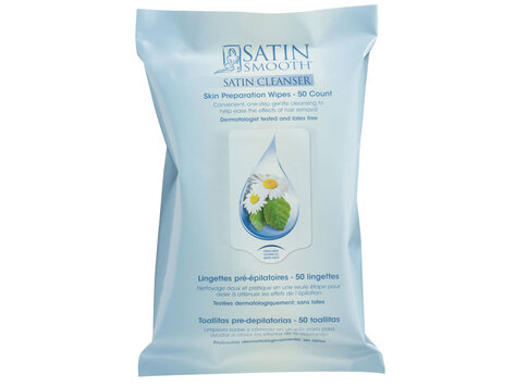 SATIN SMOOTH Lingettes pour la Peau