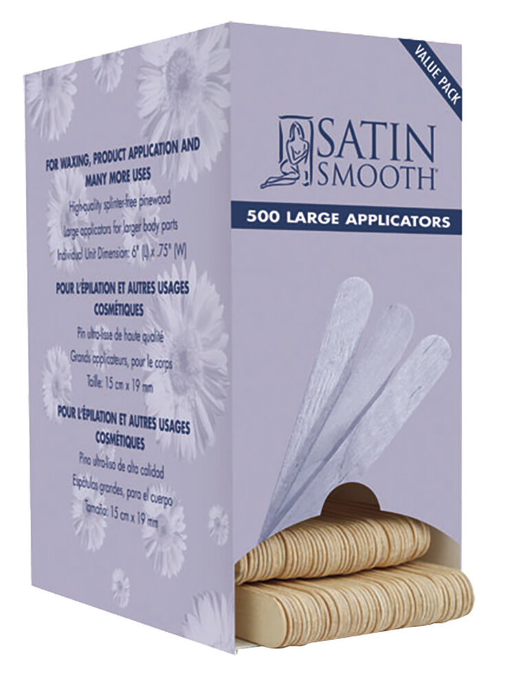 SATIN SMOOTH Large Applicateurs Format Économique 5.75''po - SSWA03BK