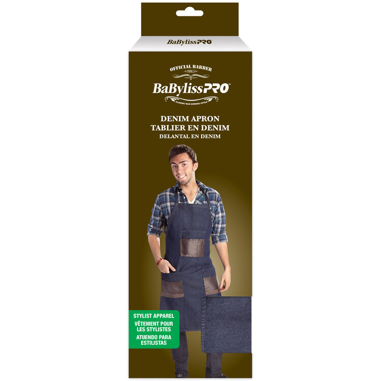 BABYLISSPRO Tablier en Denim à Taille Unique - BESAPR59BARUCC