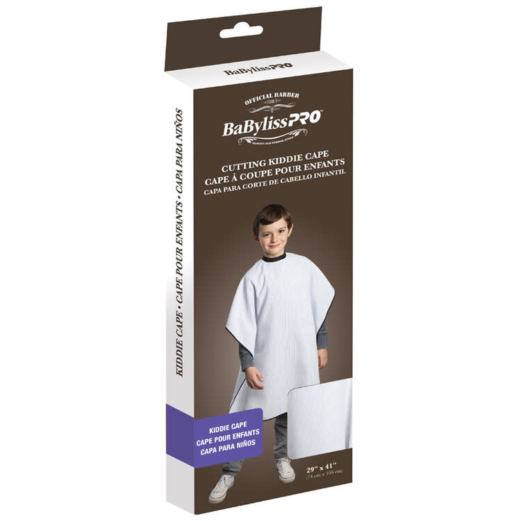 BABYLISSPRO Kiddie Cutting Cape with Stripe Motif - BESKIDBARUCC