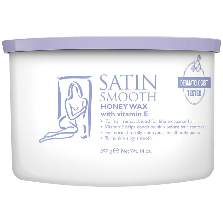 SATIN SMOOTH Honey Waxes Satin Smooth