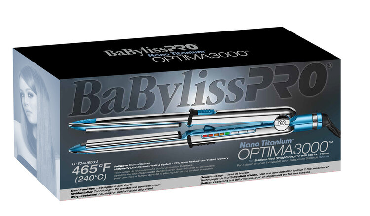 BABYLISSPRO Stainless Steel Flat Iron 1-1/4'' - BABSS3000TUC
