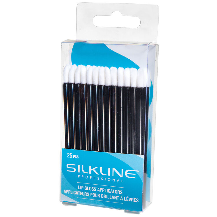 SILKLINE Applicateur de Brillant à Lèvres 3.5'' / 25 Boîte- SLIPGLOSSAPPC