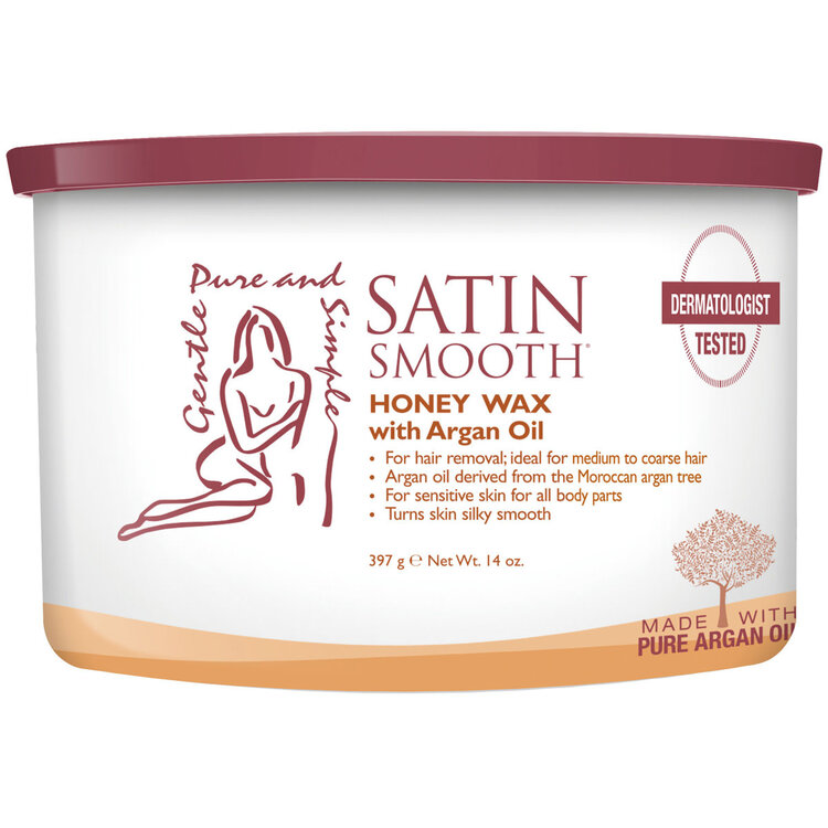 SATIN SMOOTH Honey Waxes Satin Smooth