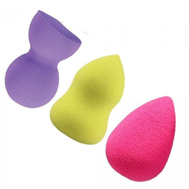 SILKLINE Latex Free Combo Sponge (3 Sponges) - SPONGEKITC