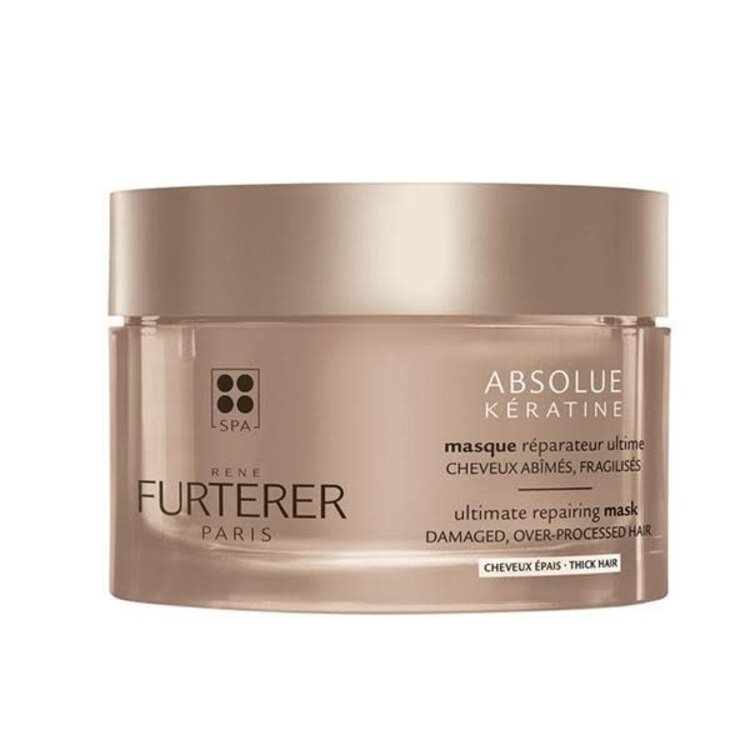 René FURTERER Paris Absolue Keratine | Masque Réparateur Ultime - Cheveux Épais