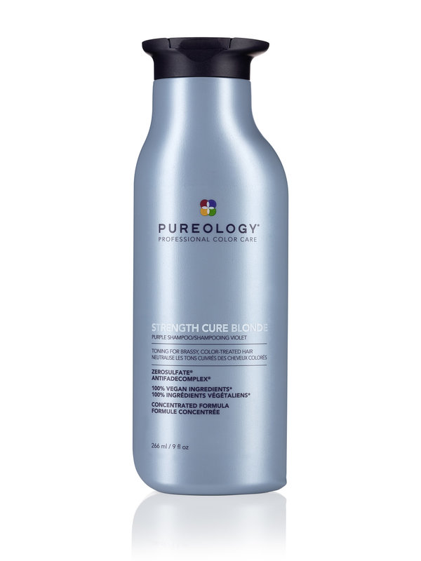 PUREOLOGY STRENGTH CURE BLONDE Purple Shampoo