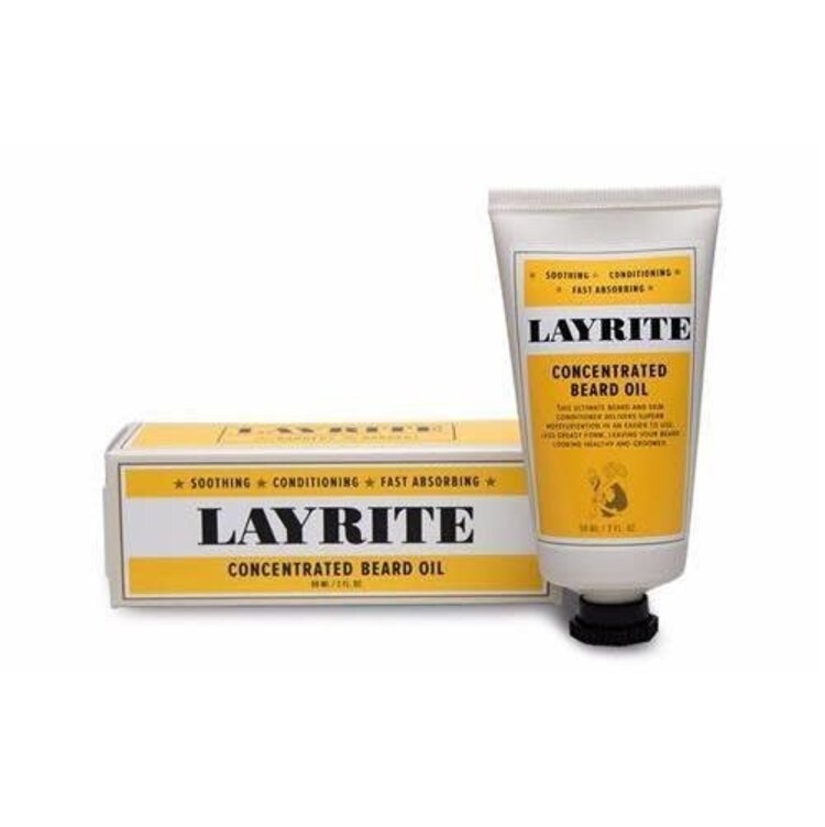 LAYRITE Deluxe Huile à Barbe Ultra Concentré 2 oz (59ml)