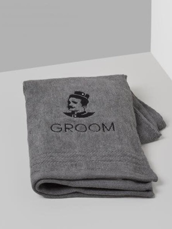 GROOM GROOM - Serviette de Rasage 40 x 50cm (15.5 x 29.5'')