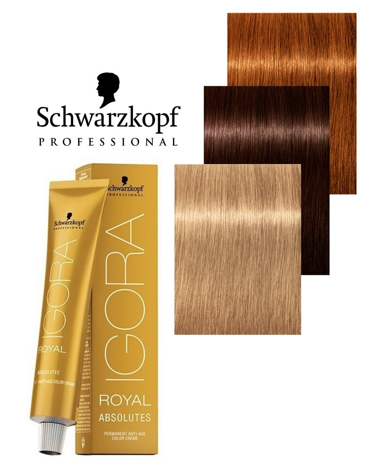 SCHWARZKOPF IGORA ROYAL | ABSOLUTES  Permanente Hair Color 60ml