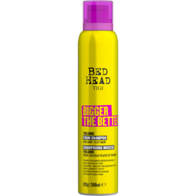 TIGI BED HEAD BIGGER THE BETTER Shampooing Mousse Volume INDUSTRIA Coiffure Boutique