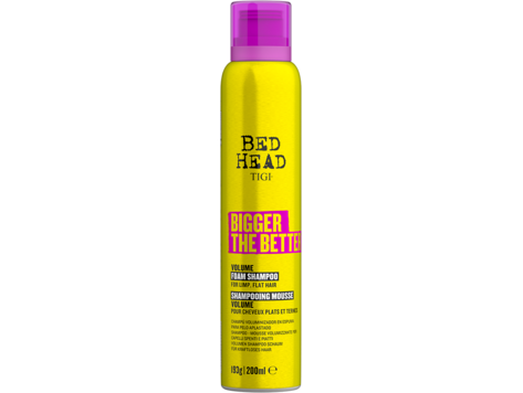 TIGI BED HEAD | BIGGER THE BETTER Shampooing Mousse Volume 193g (200ml)