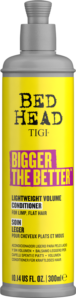 BED HEAD | BIGGER THE BETTER Lightweight Conditioner 300ml (10.4 oz)