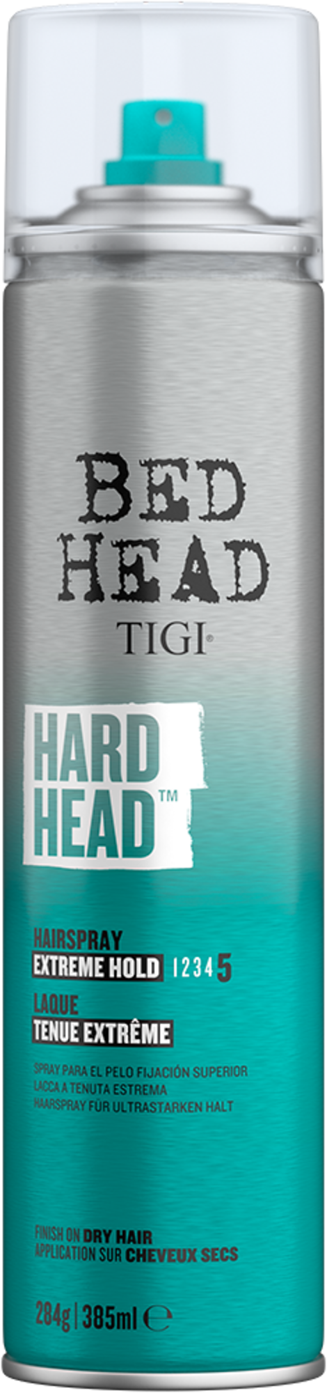 TIGI Hard Head | Laque Tenue Extrême - Fixation Ultra Forte (332g/385ml)