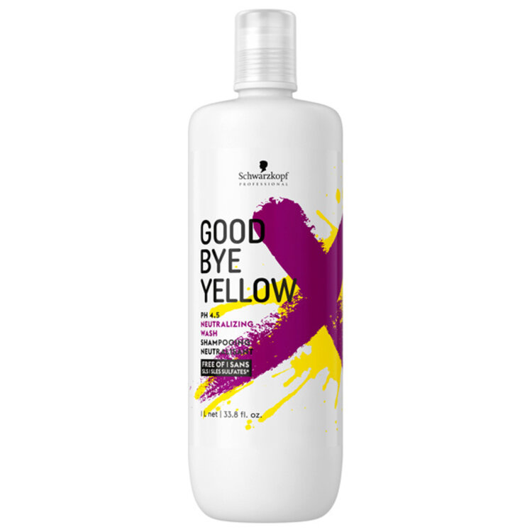SCHWARZKOPF GOOD BYE YELLOW Neutralizing Wash